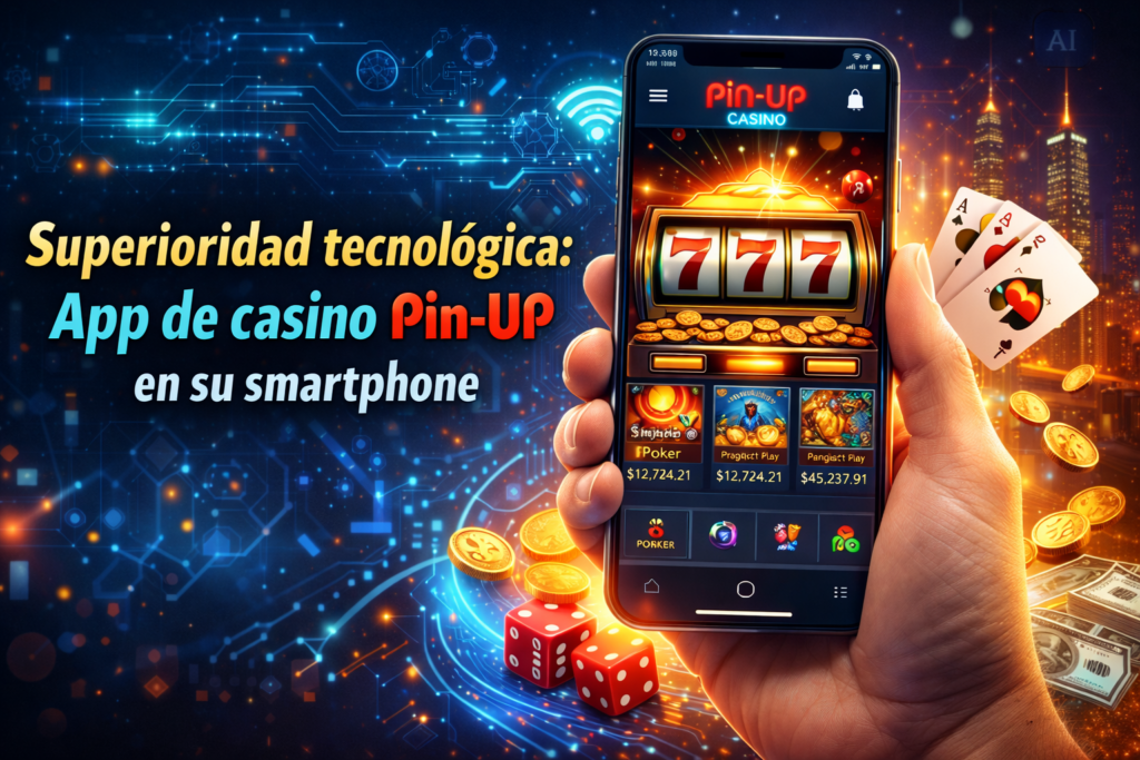 Superioridad tecnológica: App de casino Pin-Up en su smartphone
